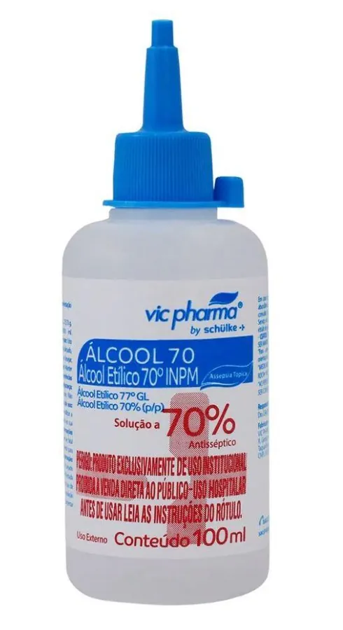 Álcool Etílico Hidratado 70 INPM — Vic Pharma