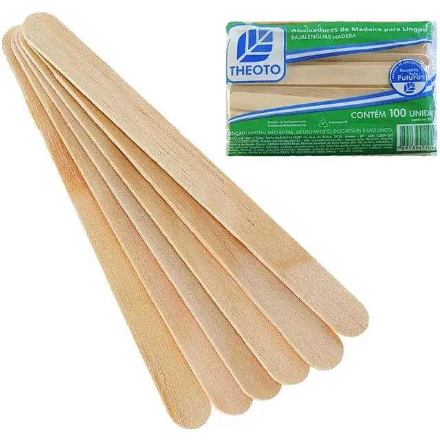 Abaixador De Língua Theoto/Estilo