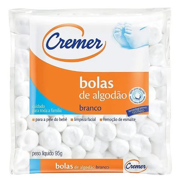 Algodão hidrófilo 50 e 95 g — BOLA
