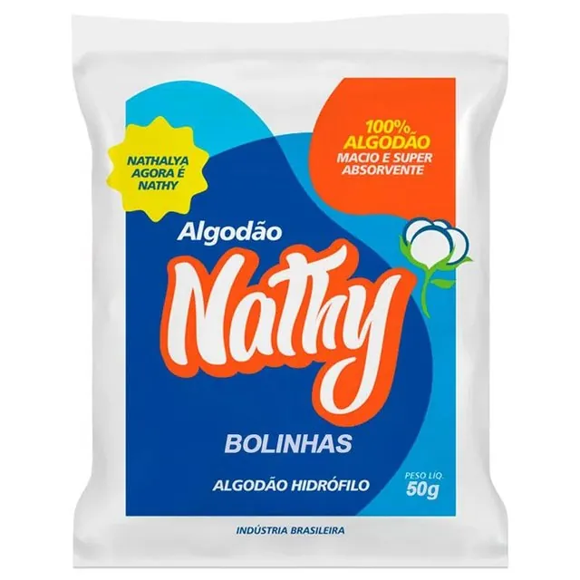Algodão Nathy — Bolinhas 50g