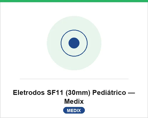 Eletrodos SF11 (30mm) Pediátrico — Medix