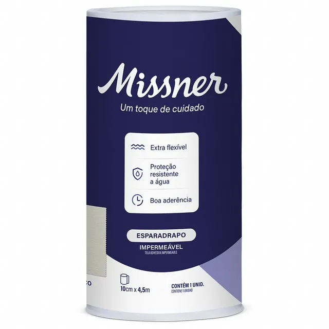 Esparadrapo Impermeável Branco — Missner