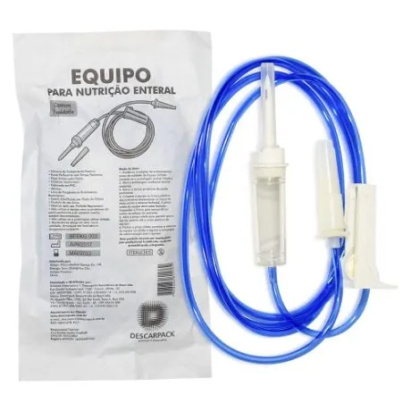 Equipo para Nutrição Enteral Luer Slip — Descarpack