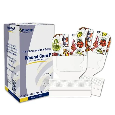 Filme Transparente IV Estéril Infantil — Wound Care F · Polarfix