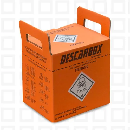 Coletor Descarbox Laranja