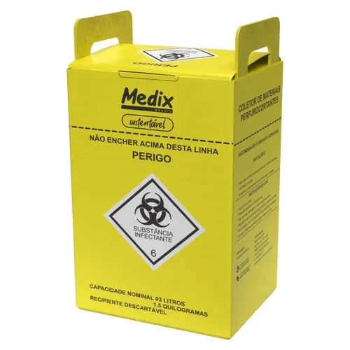 Coletor Perfuro-Cortante Sustentável - Medix