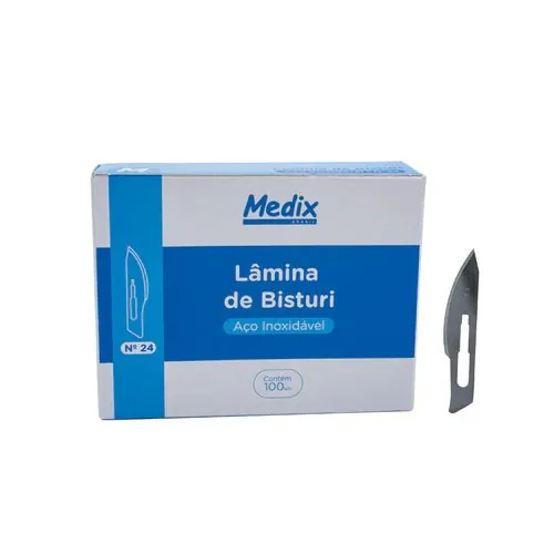 Lâmina Bisturi Aço Inox - Medix