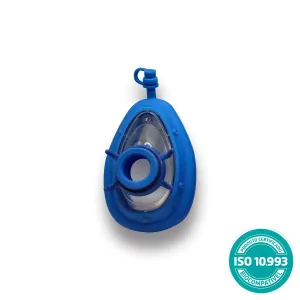Máscara Com Coxim Inflável Em Silicone Infantil — Nº 3