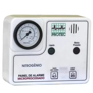 Painel de Alarme Nitrogênio