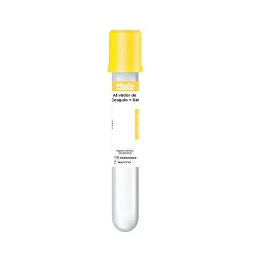 Tubo Ativador de Coágulo + Gel Separador — Medix