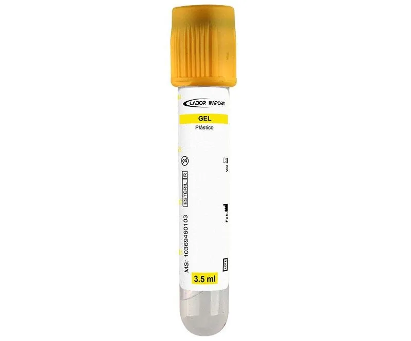 Tubo Gel Separador (Soro) — Labor Import