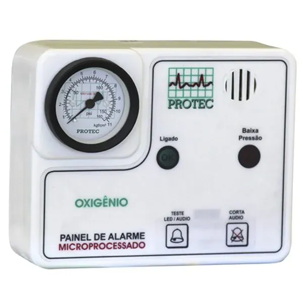 Painel de Alarme Microprocessado Rede O₂